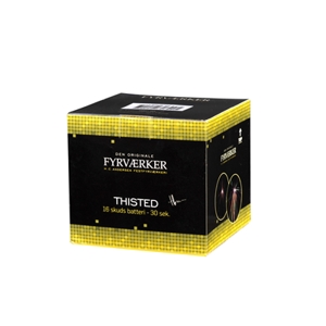 THISTED → 16 SKUDS FYRVÆRKERI BATTERI